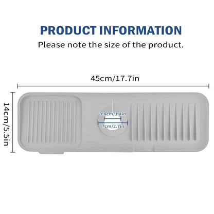 SilicDrain - ¡Almohadilla de Silicona para llave de Cocina!