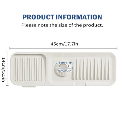 SilicDrain - ¡Almohadilla de Silicona para llave de Cocina!